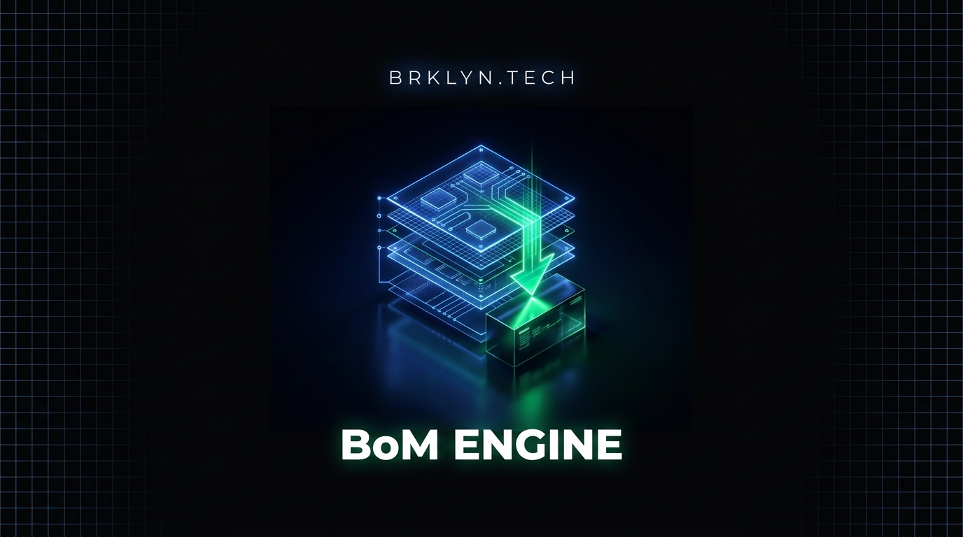 Brklyn Tech BoM Engine