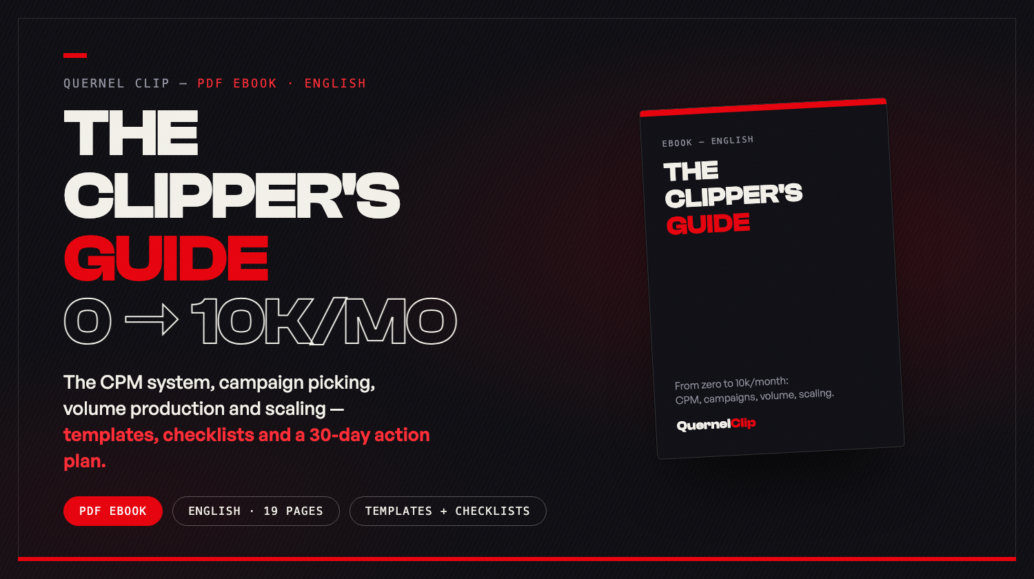 The Clipper's Guide — Ebook (English)