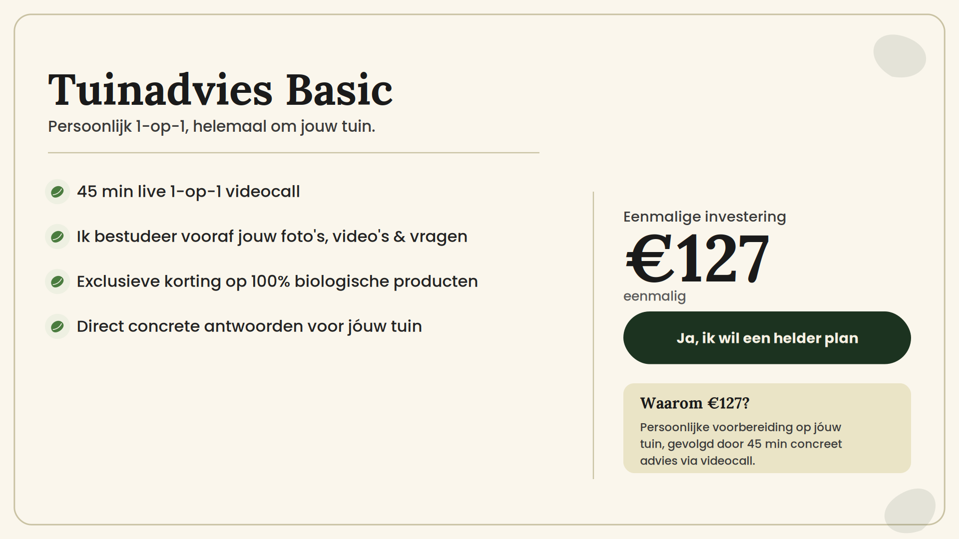 Tuinadvies 
