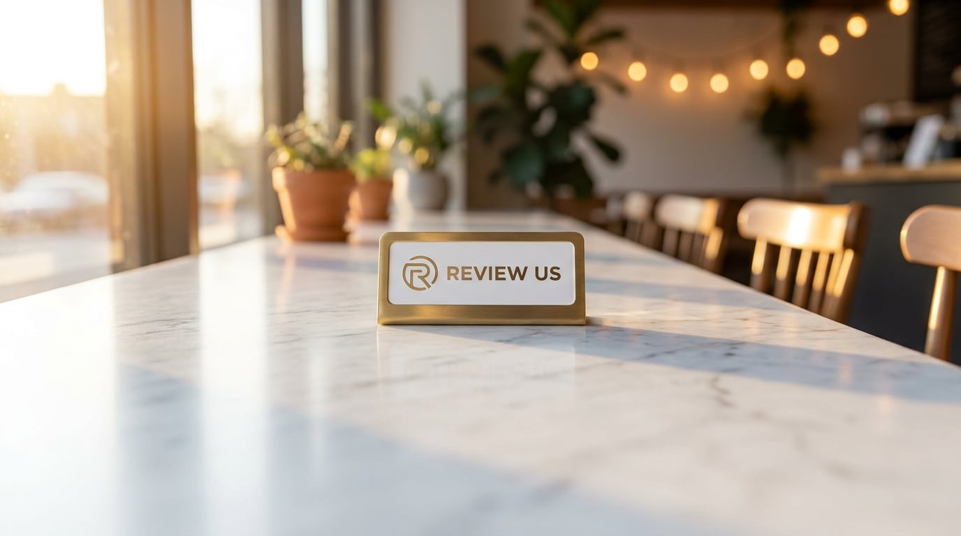 TapReview NFC Plaque