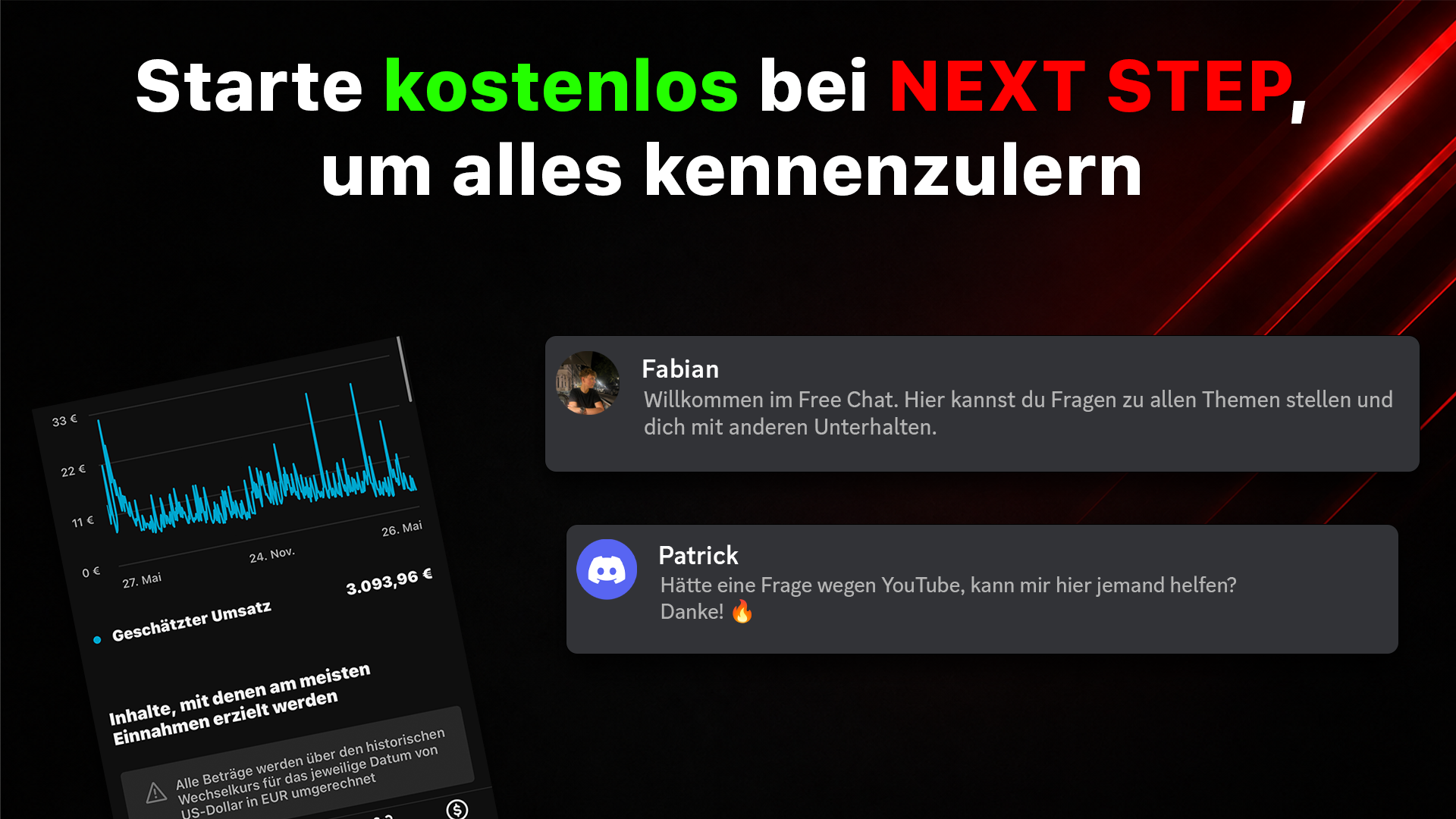 THE NEXT STEP - Gratis