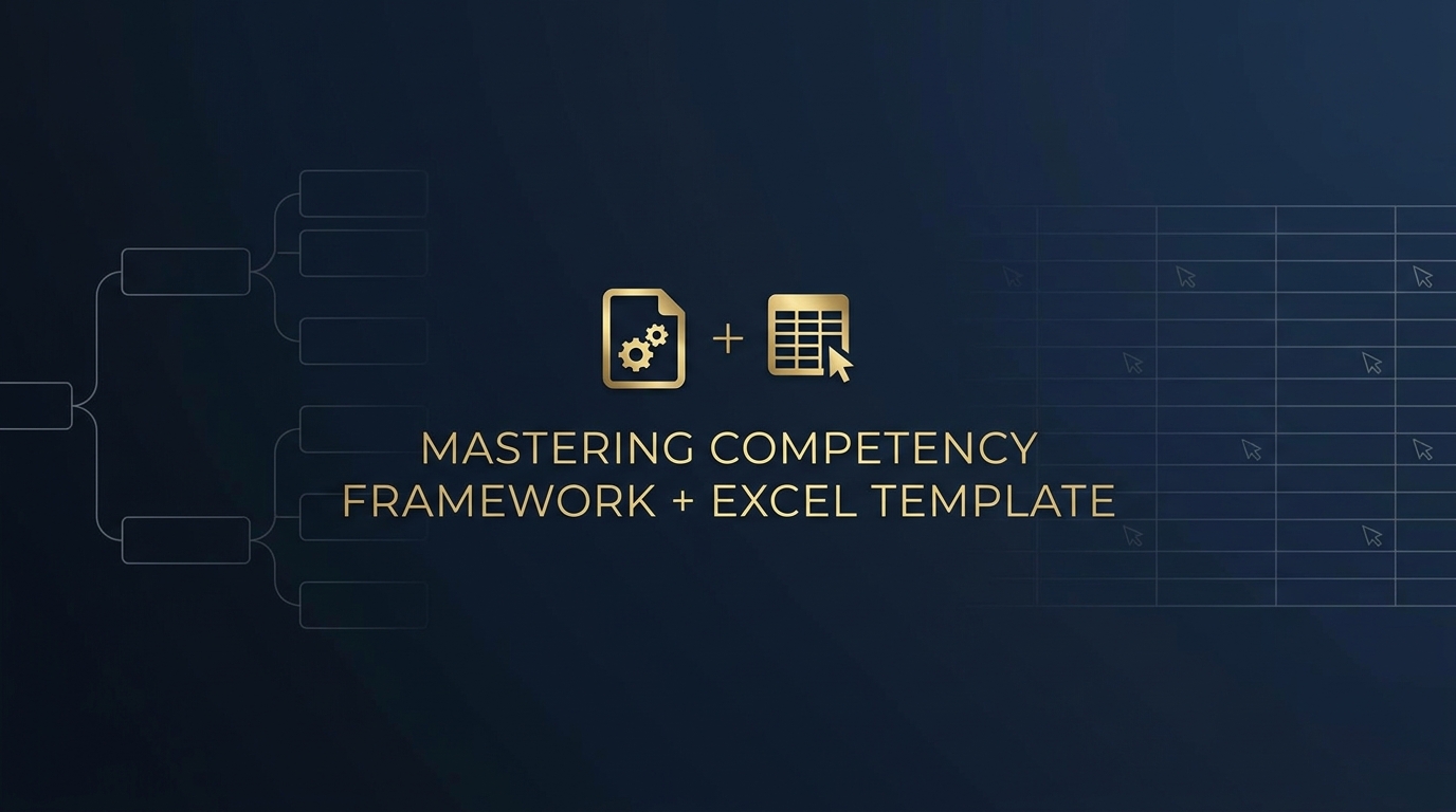 Mastering Competency Framework with editable excel template