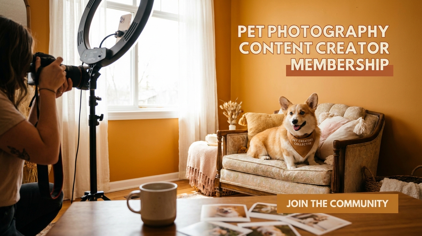 Paws in Focus — Content Creator Membership