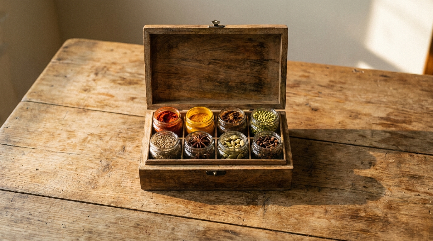 Signature Pakistani Spice Box