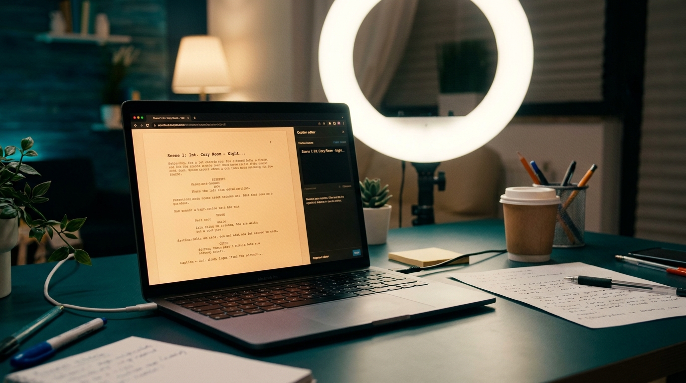 Script & Caption Studio