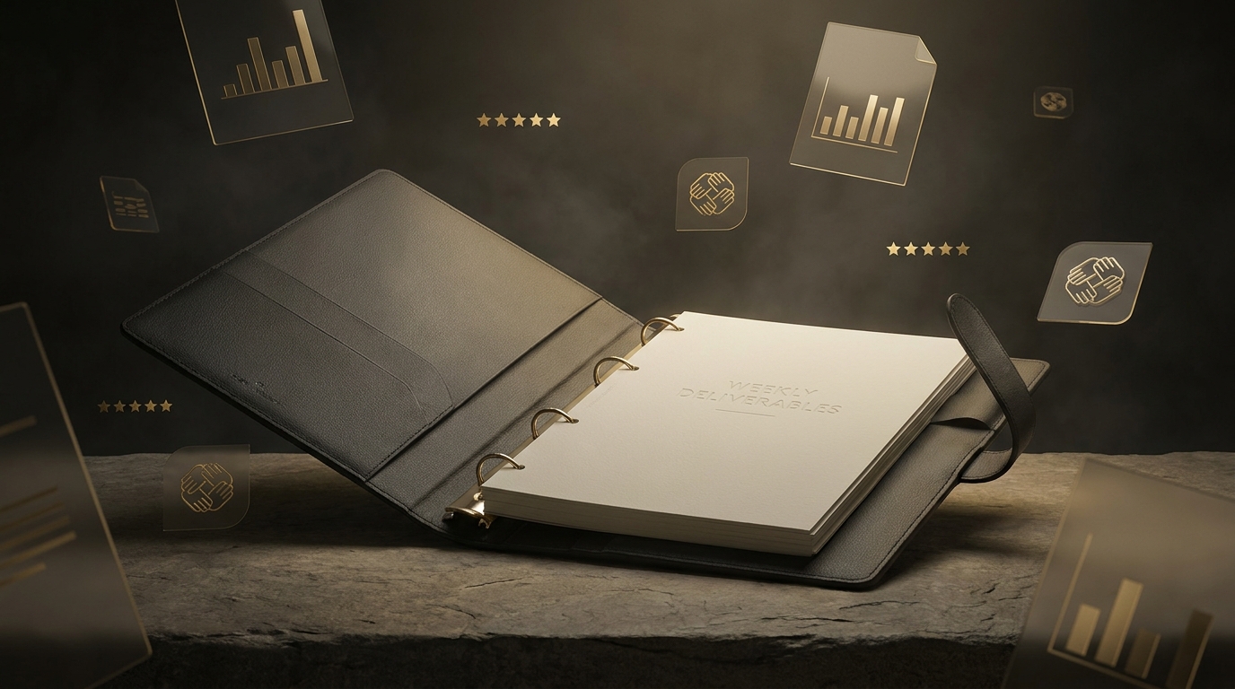 VIP Capper Collab Operator — Weekly Deliverables Pack