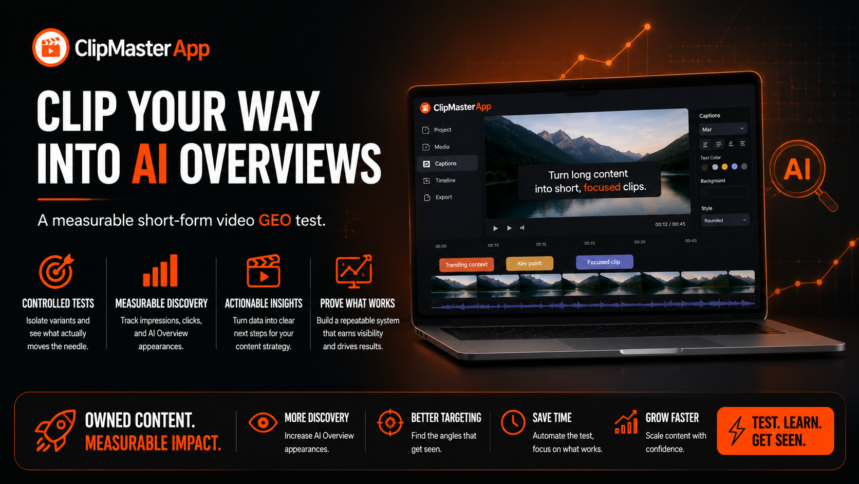 Clip Your Way Into AI Overviews: A Measurable Video GEO Test