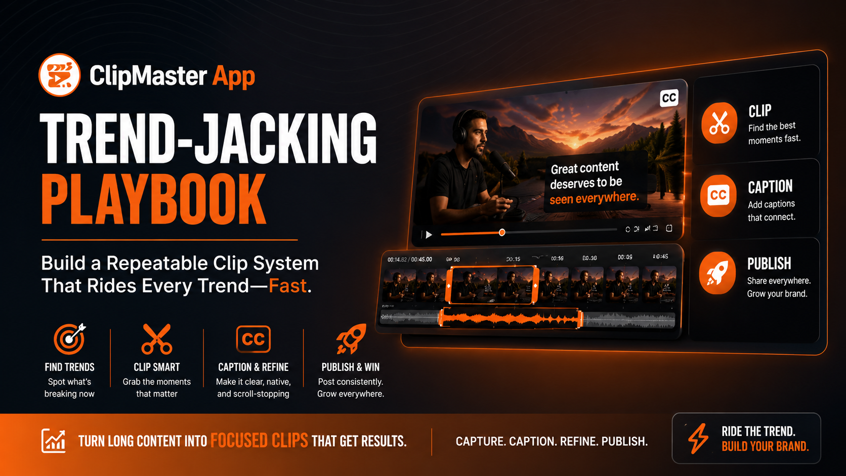 Trend-Jacking Playbook: Build a Repeatable Clip System