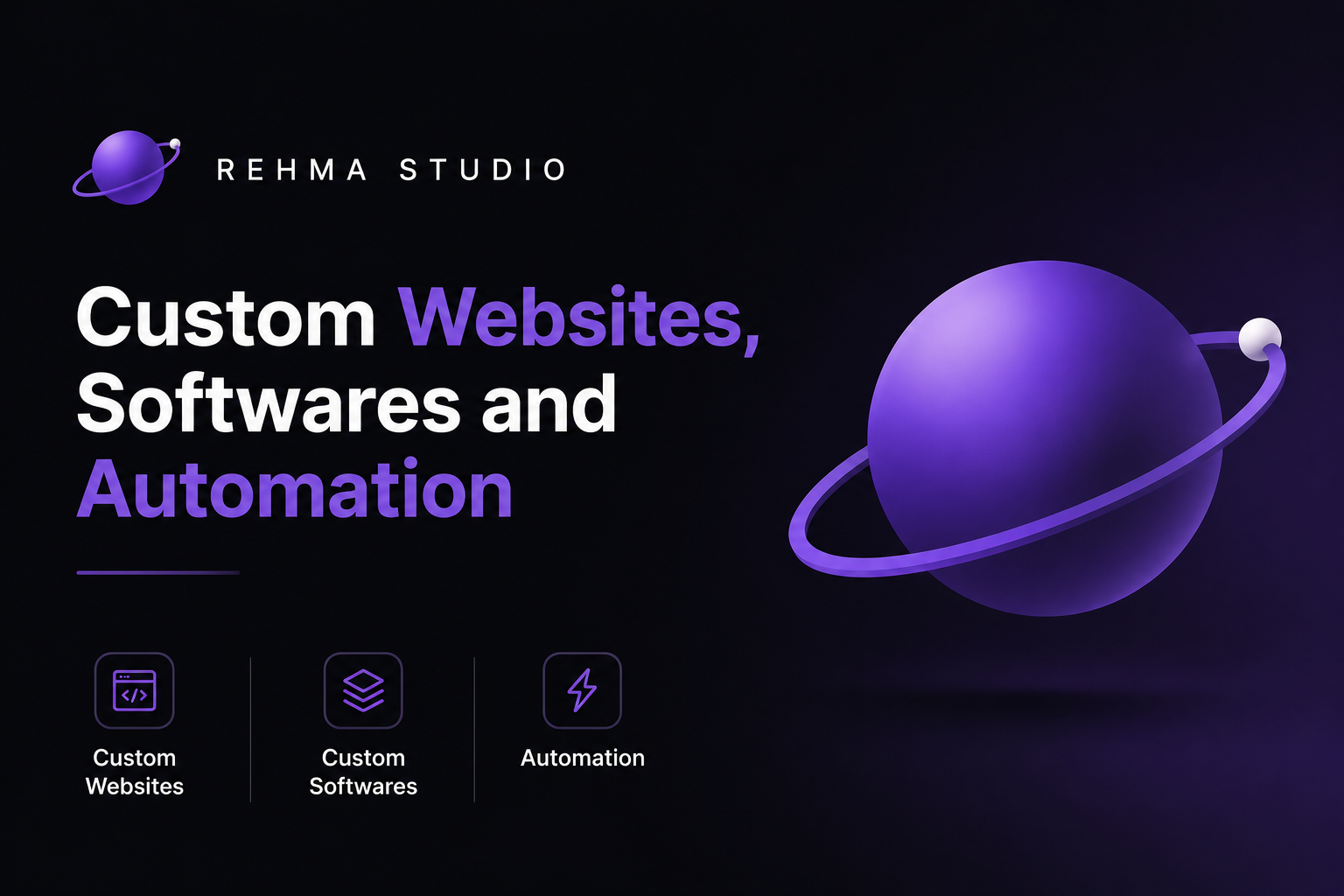 Custom Software, Websites & Design Services (Deposit)