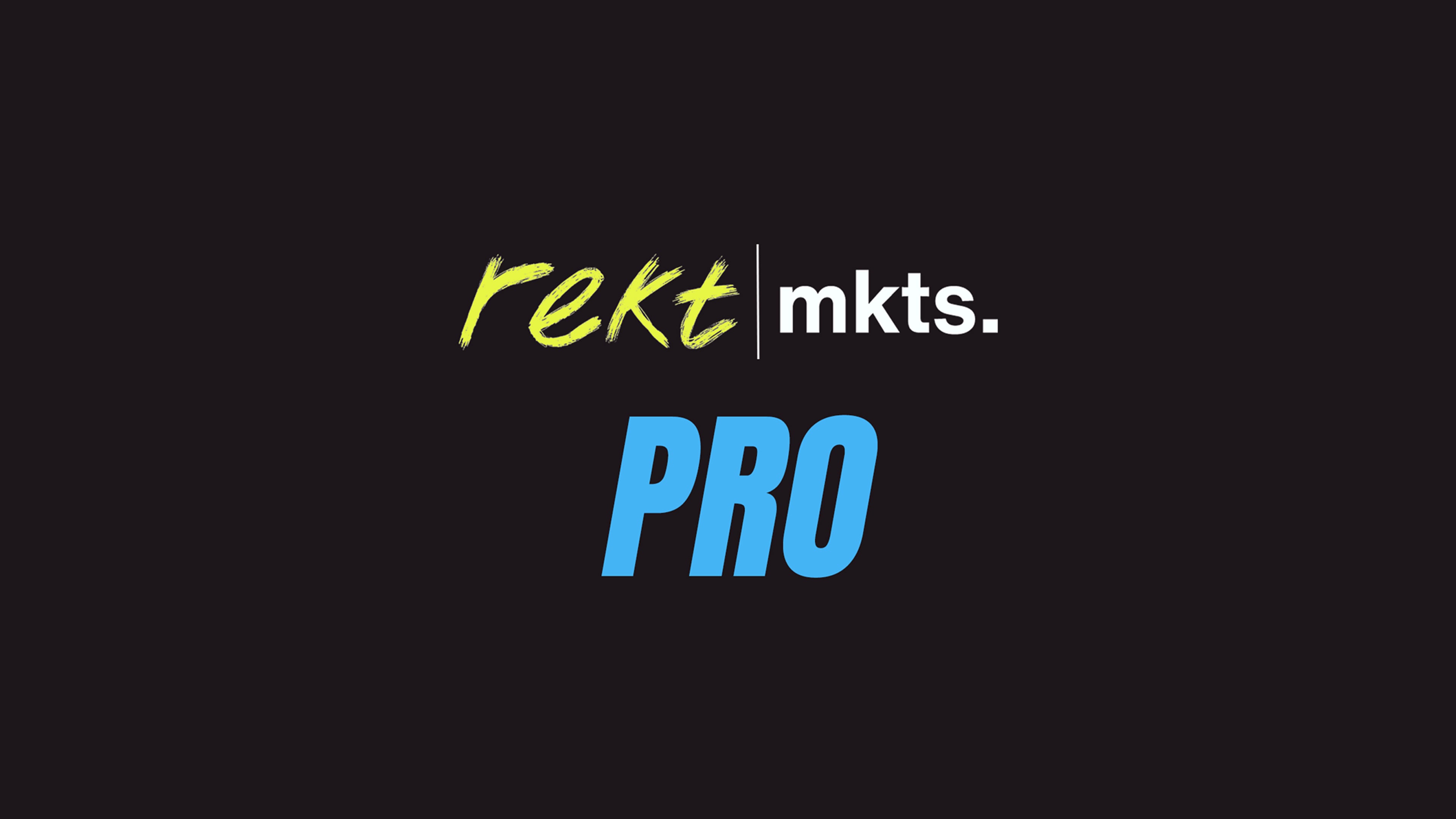 Rekt Mkts Pro