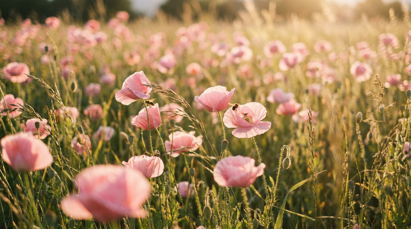Afghan Pink Poppy Seeds — Heirloom Ornamental