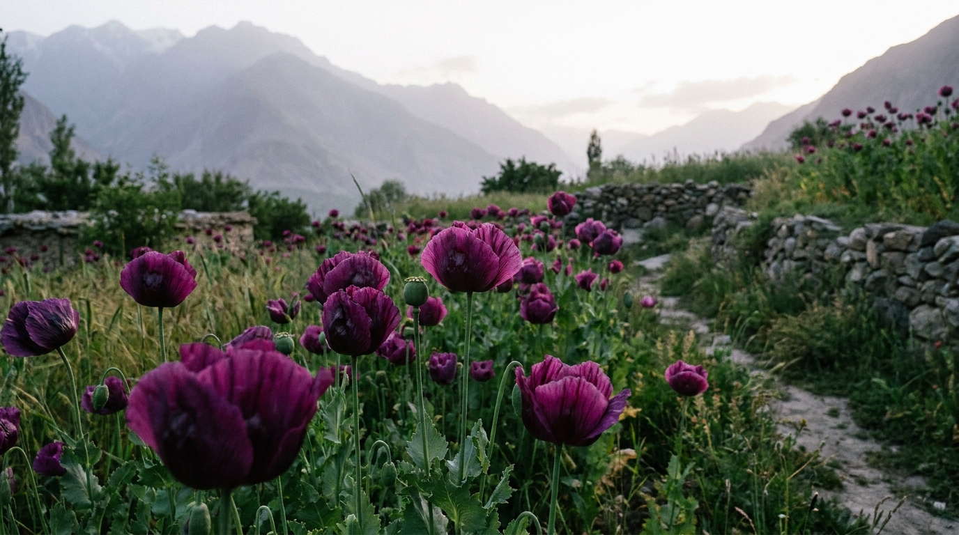 Afghan Purple Poppy Seeds — Heirloom Ornamental