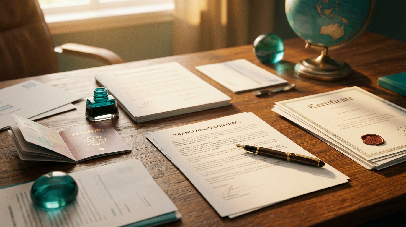 Certified Document Translation