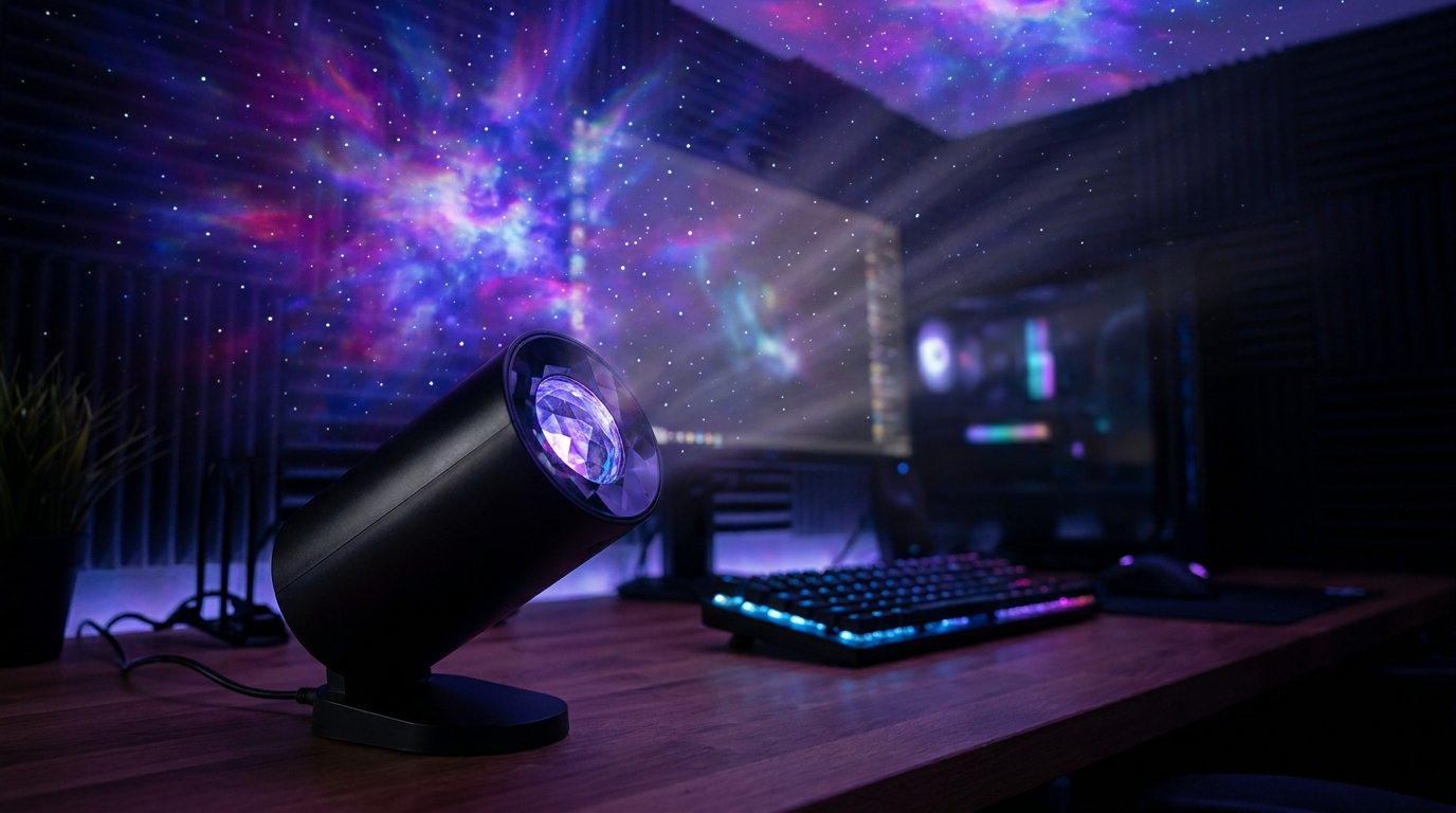 Starlume Galaxy Projector