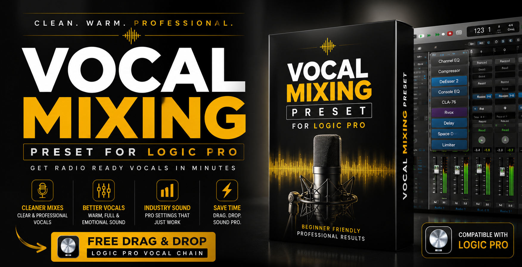 VOCAL MIXING PRESET + COURSE