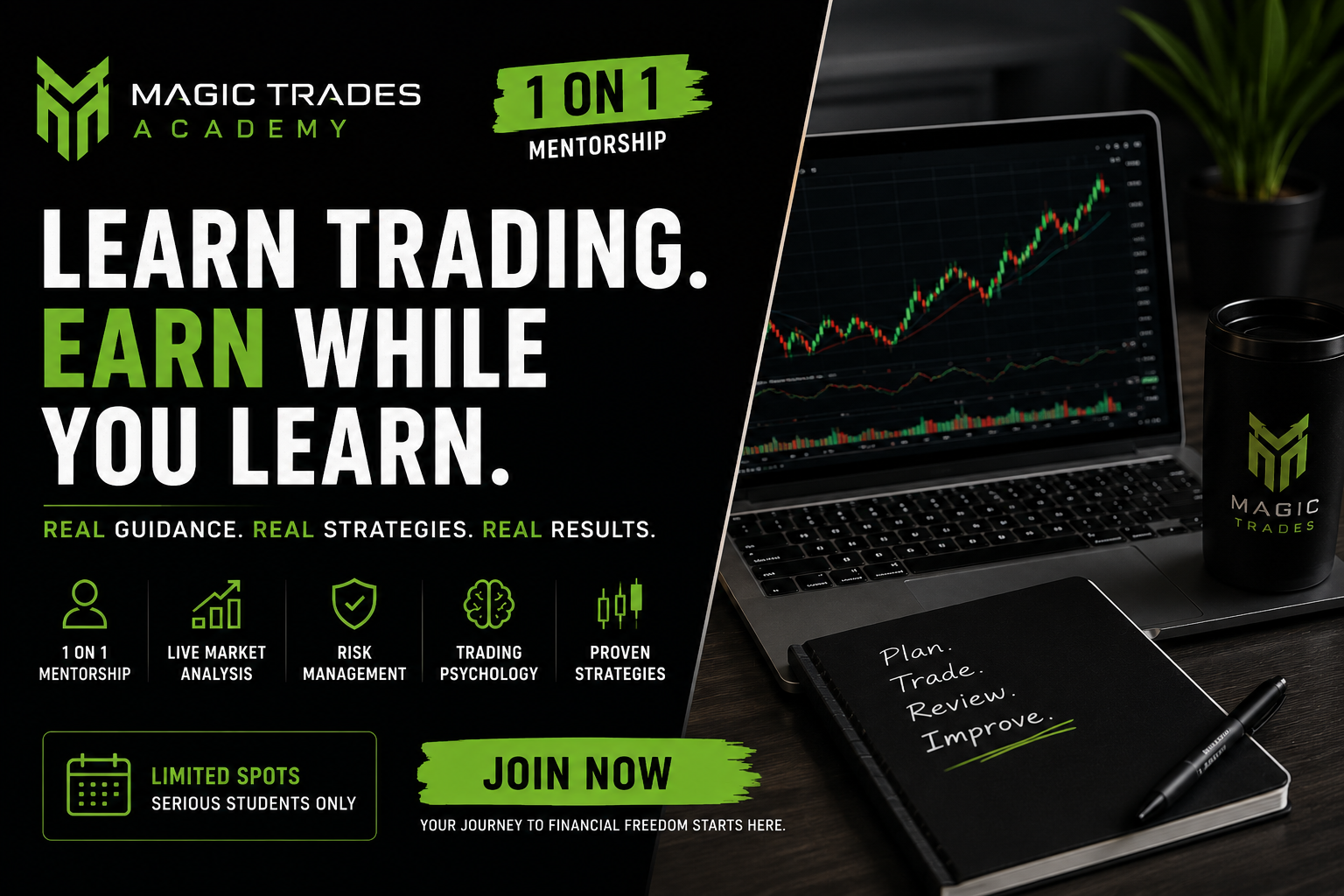1 on 1 Trading Mentorship