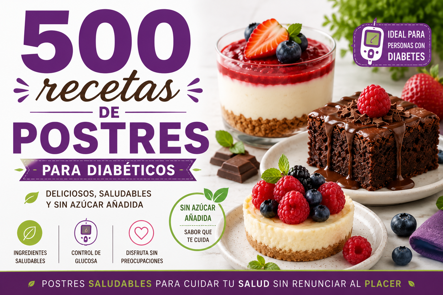 + 500 Recetas Para Diabéticos