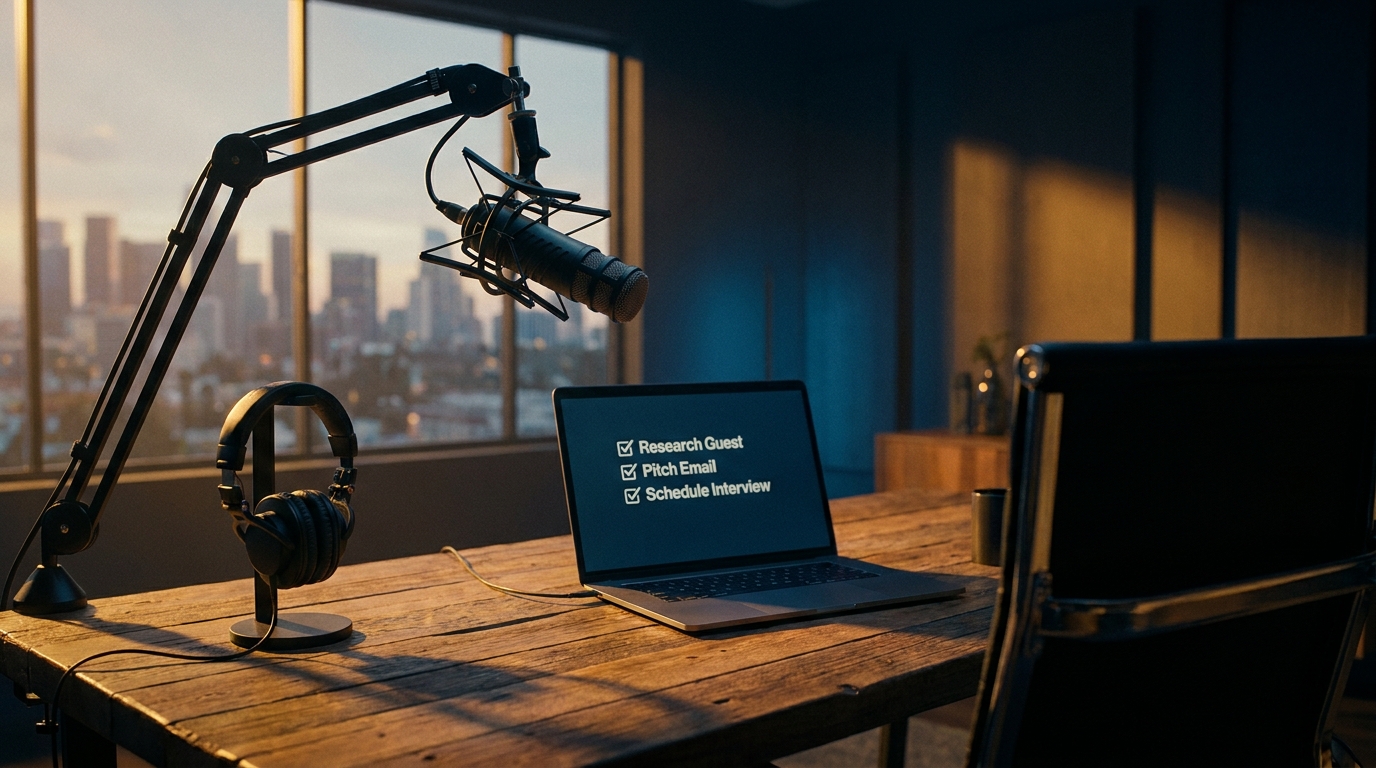 Podcast Booking Agency Blueprint