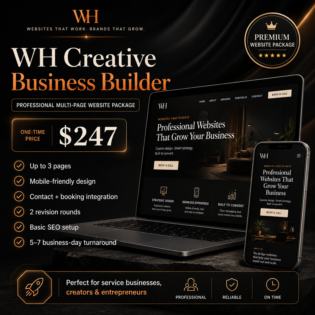 WH Creative Business Builder.