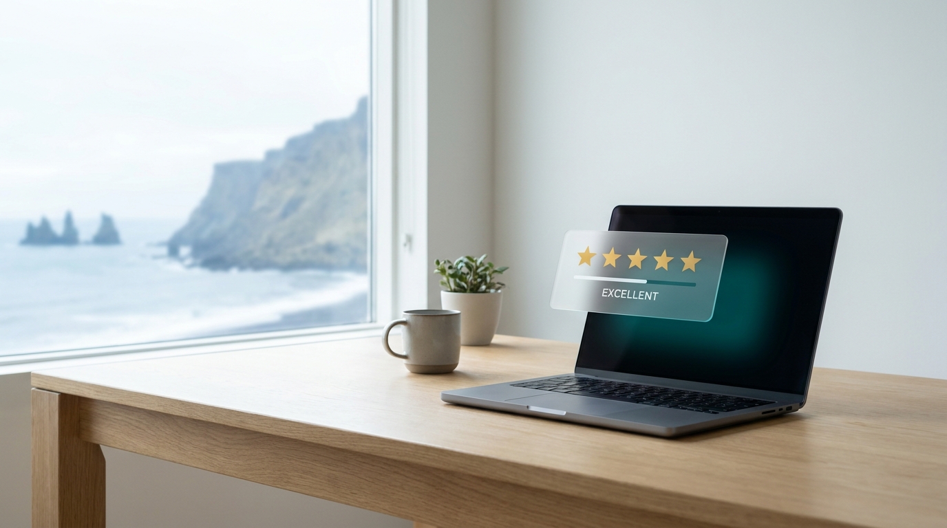 Ummæli Review Widget