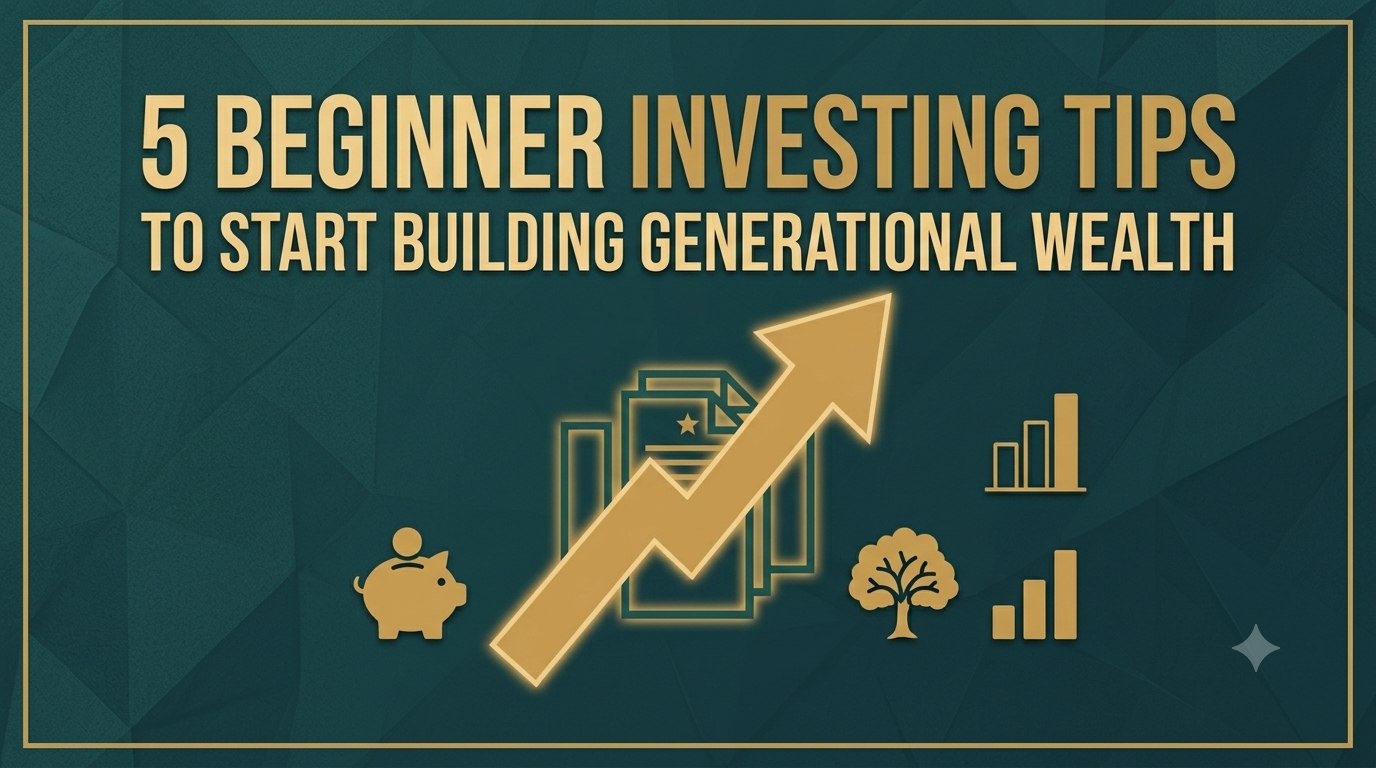 First Steps to Genereational Wealth
