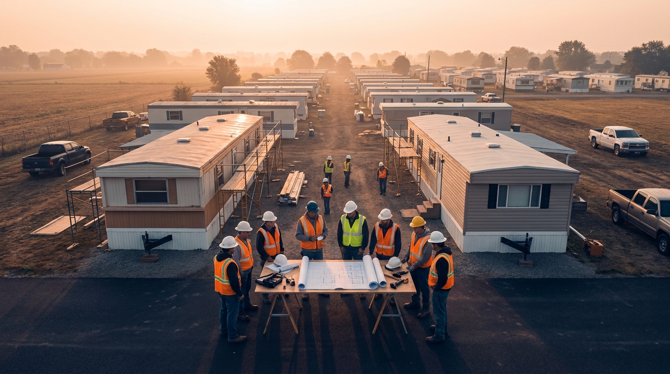 Mobile Home Park Flip Blueprint