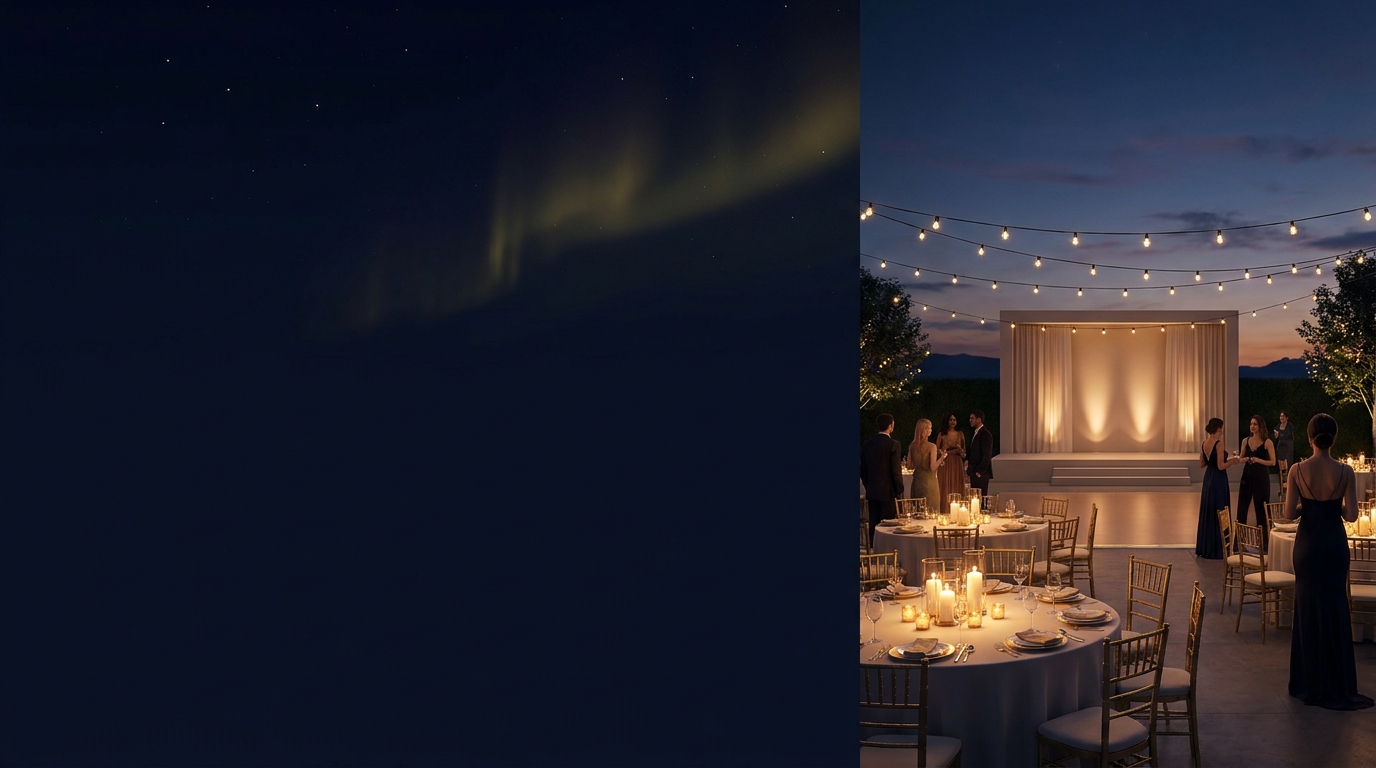 Elegant Wedding Stage Décor