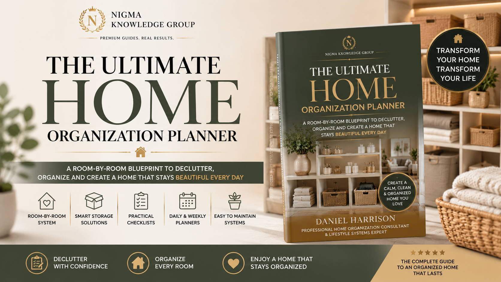 THE ULTIMATE HOME ORGANIZATION