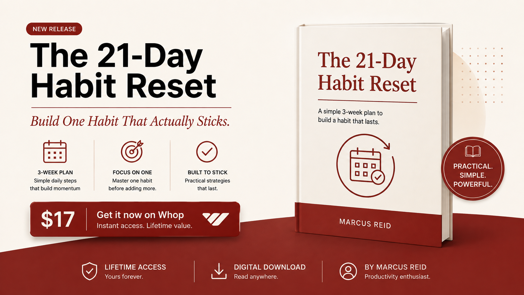 THE 21-DAY HABIT RESET