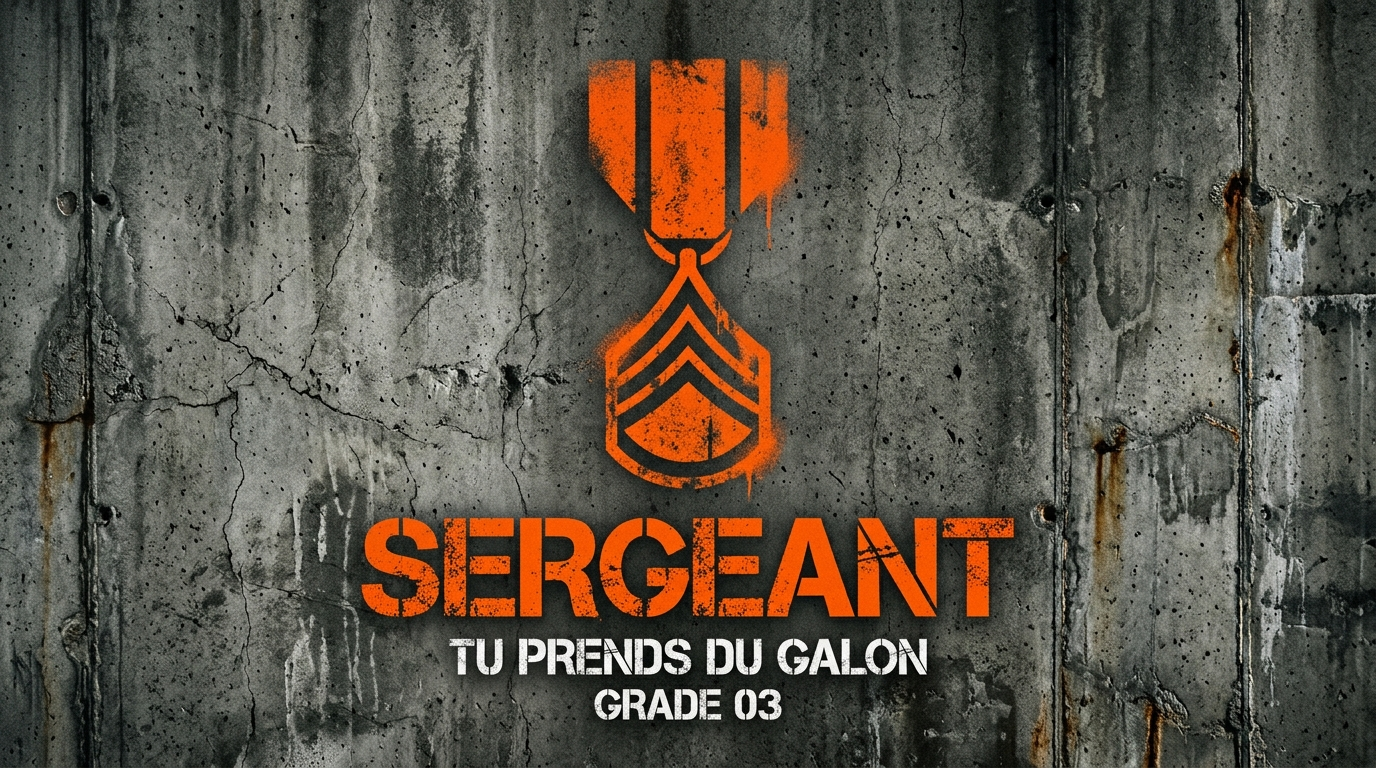 🎖️ Sergent - 6 mois