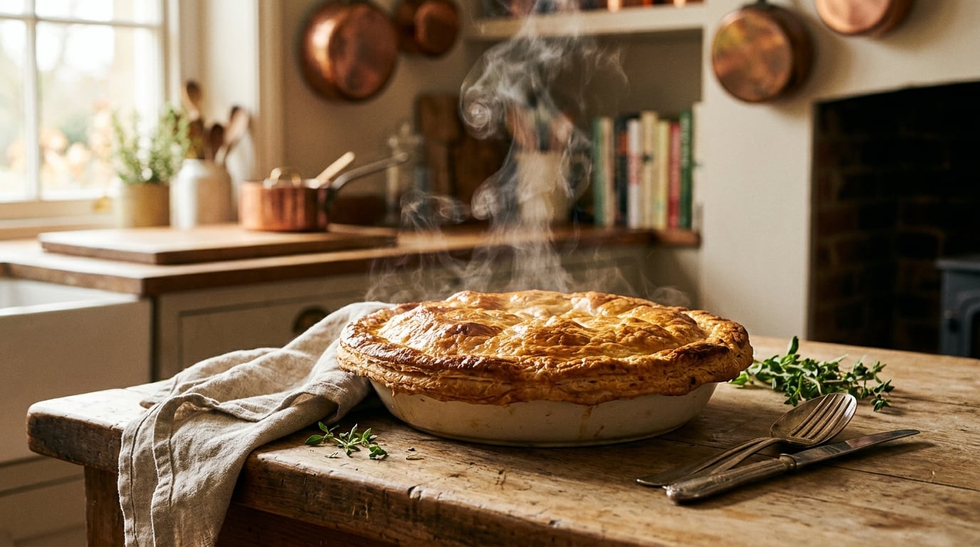 Family Chicken Pot Pie (Serves 4)