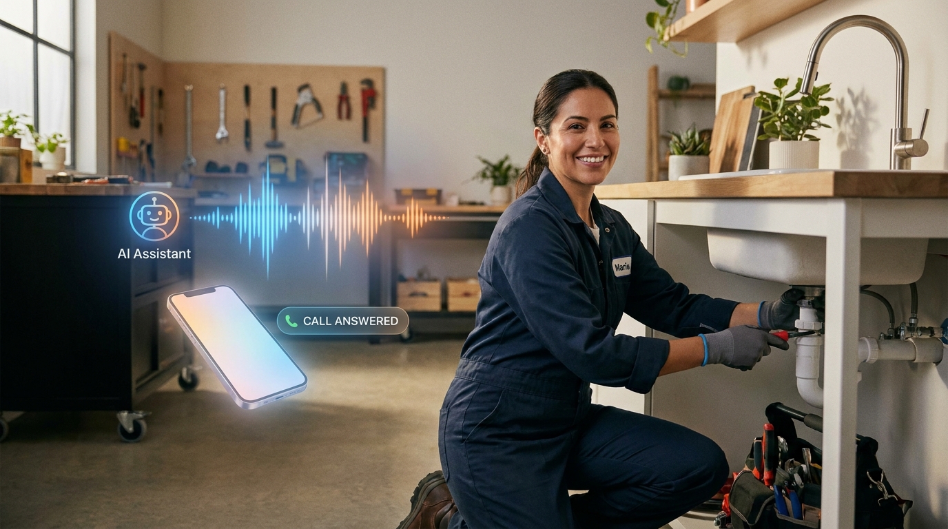 AI Call Receptionist — Managed Line