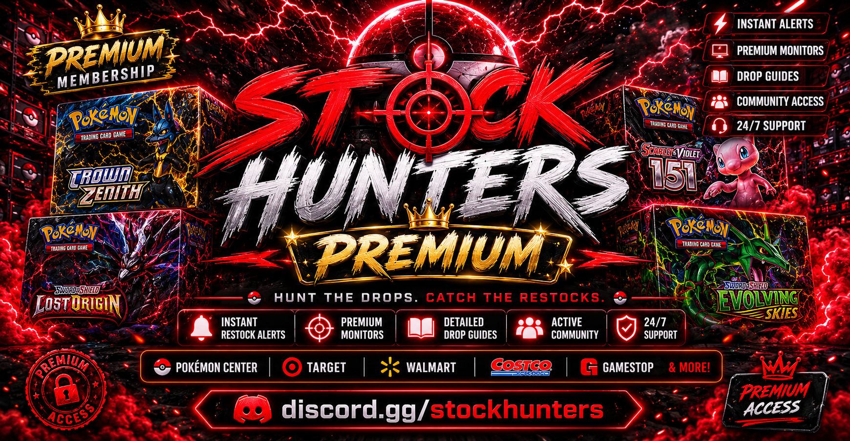 🎯 Stock Hunters Premium