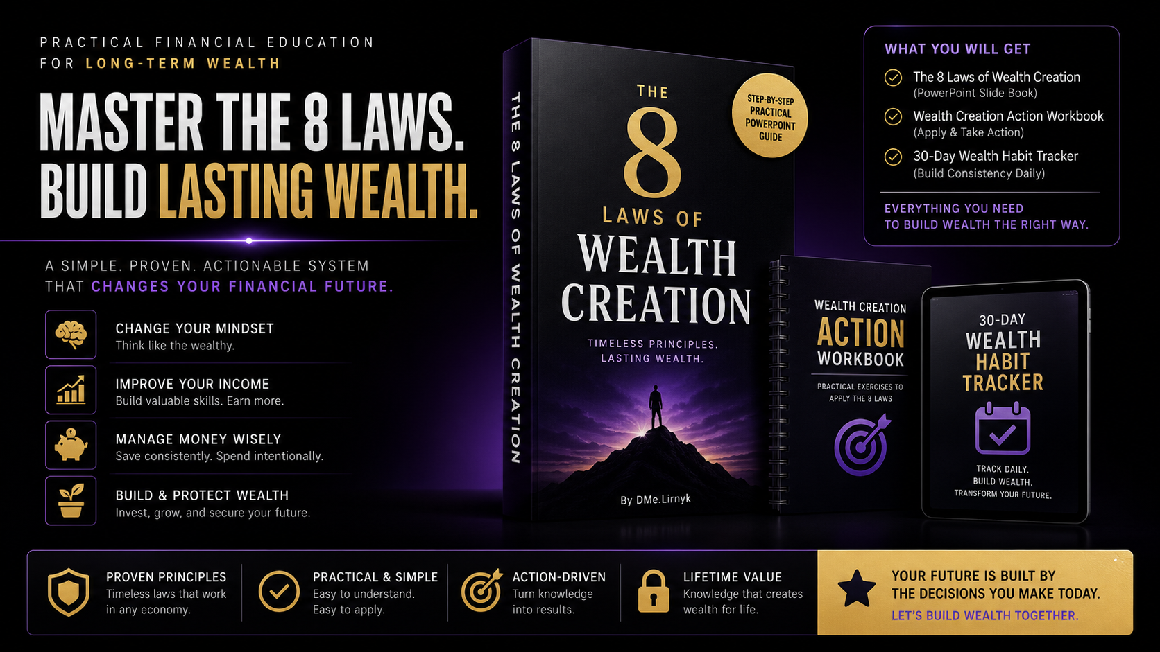 8 Laws Of Wealth Creation Community