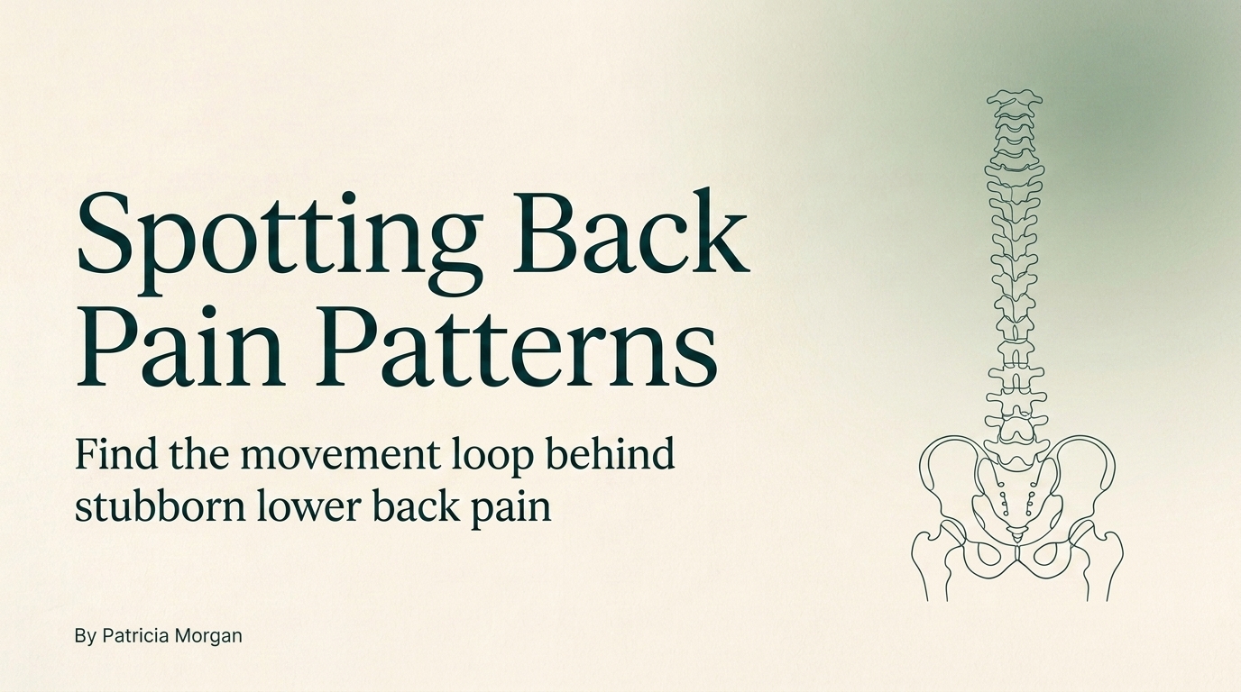 Spotting Back Pain Patterns