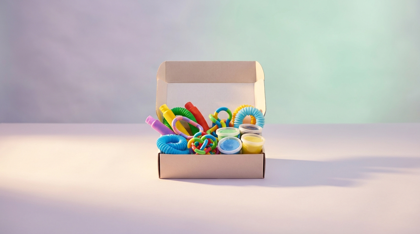 The Calm Box — Stress Relief Toy Bundle