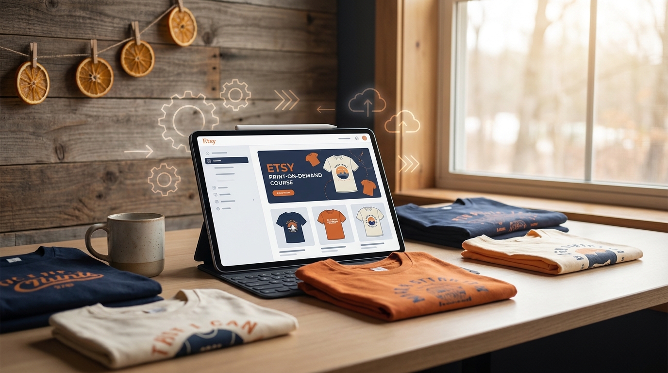 Etsy POD Store Builder & Automation Course