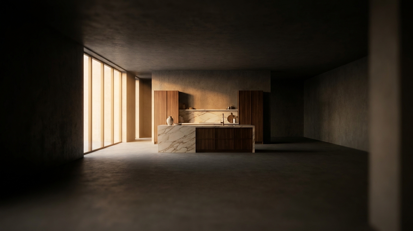 Custom 3D Kitchen Design