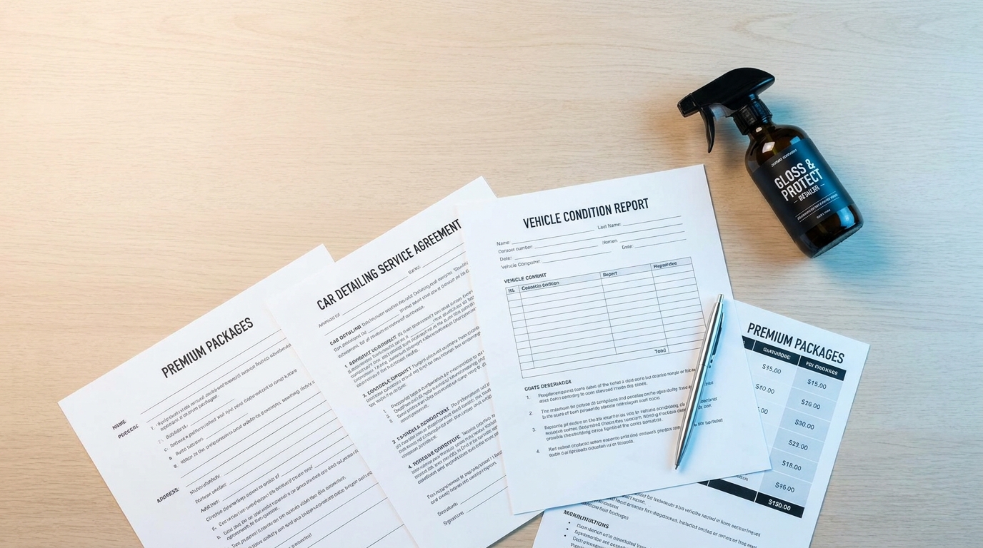 Detailing Business-in-a-Box: Templates & Contracts