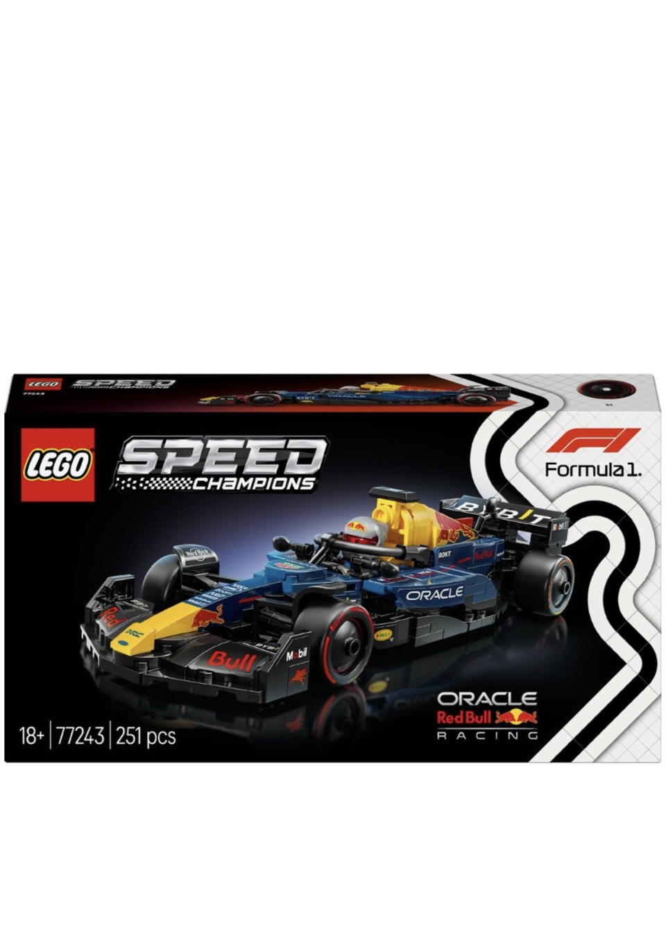 LEGO® Speed Champions Oracle Red Bull Racing RB20 F1® Race Car Vehicle Set 77243