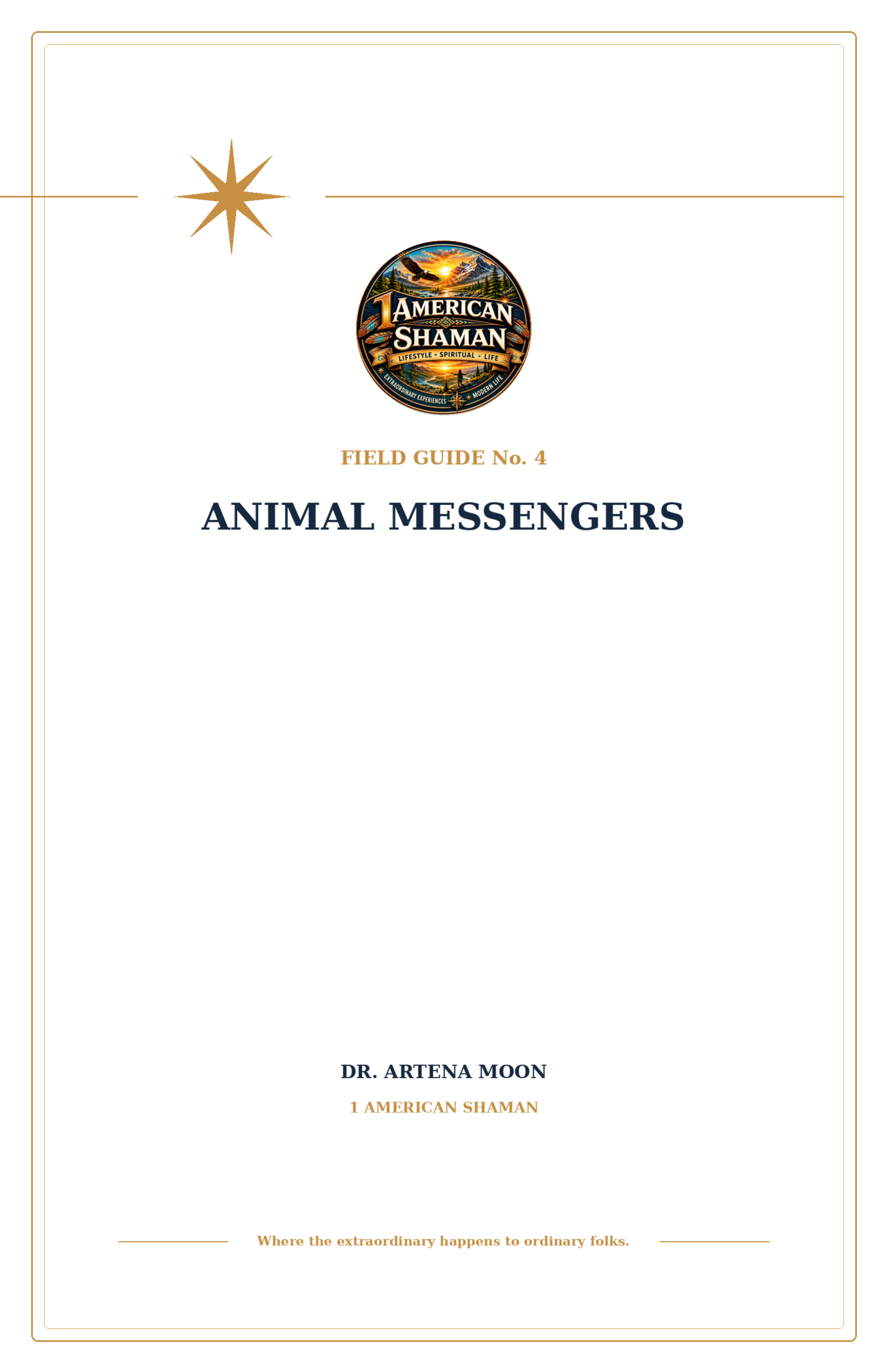 Awakening Field Guide No. 4 - Animal Messengers