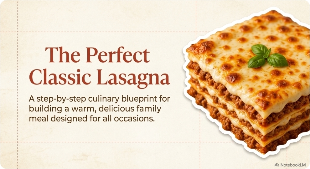 The Perfect Classic Lasagna