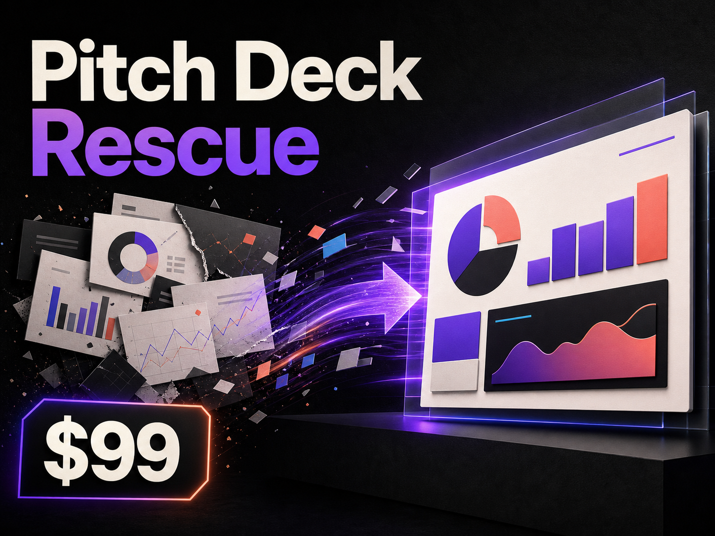 24-Hour Pitch Deck Rescue — Up to 10 Slides