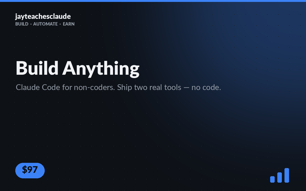 Build Anything: Claude Code for Non-Coders