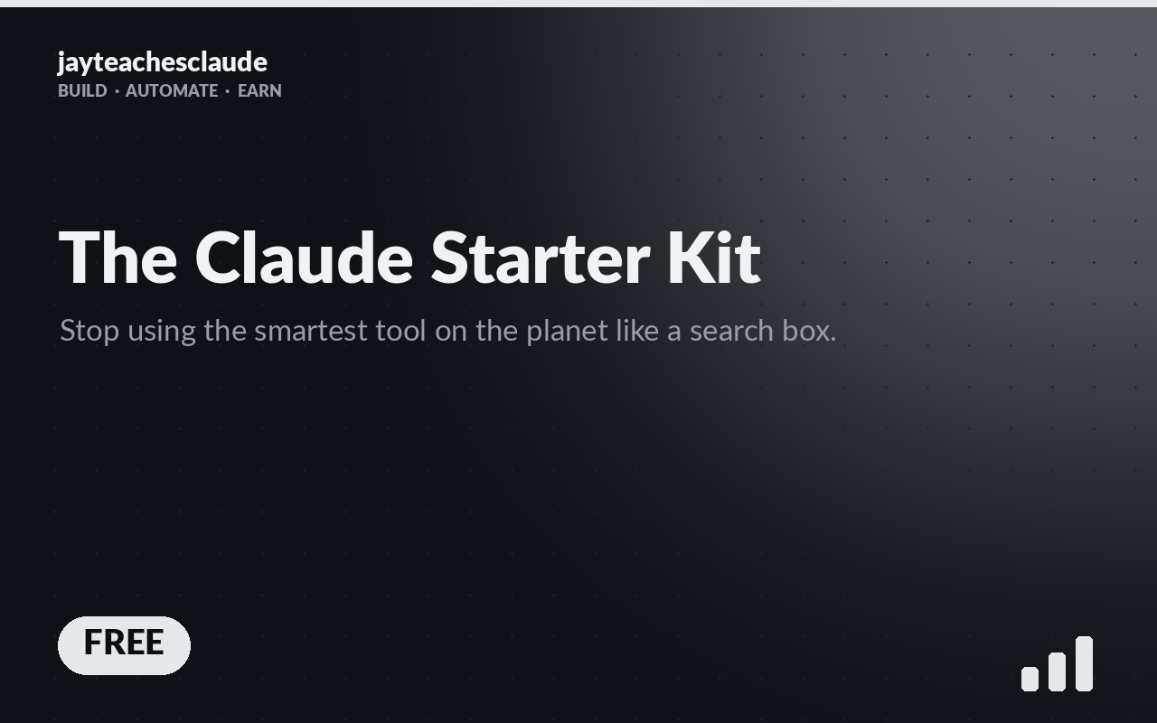 The Claude Starter Kit