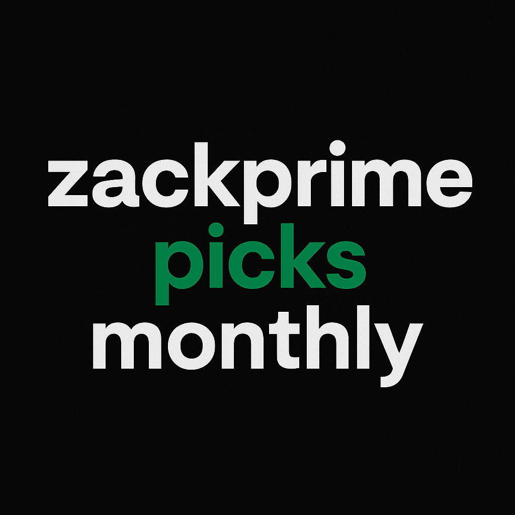 zackprime picks - monthly