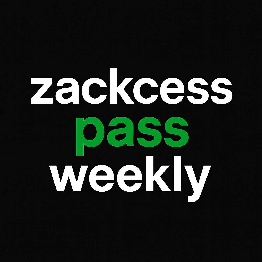 zackcess pass - weekly