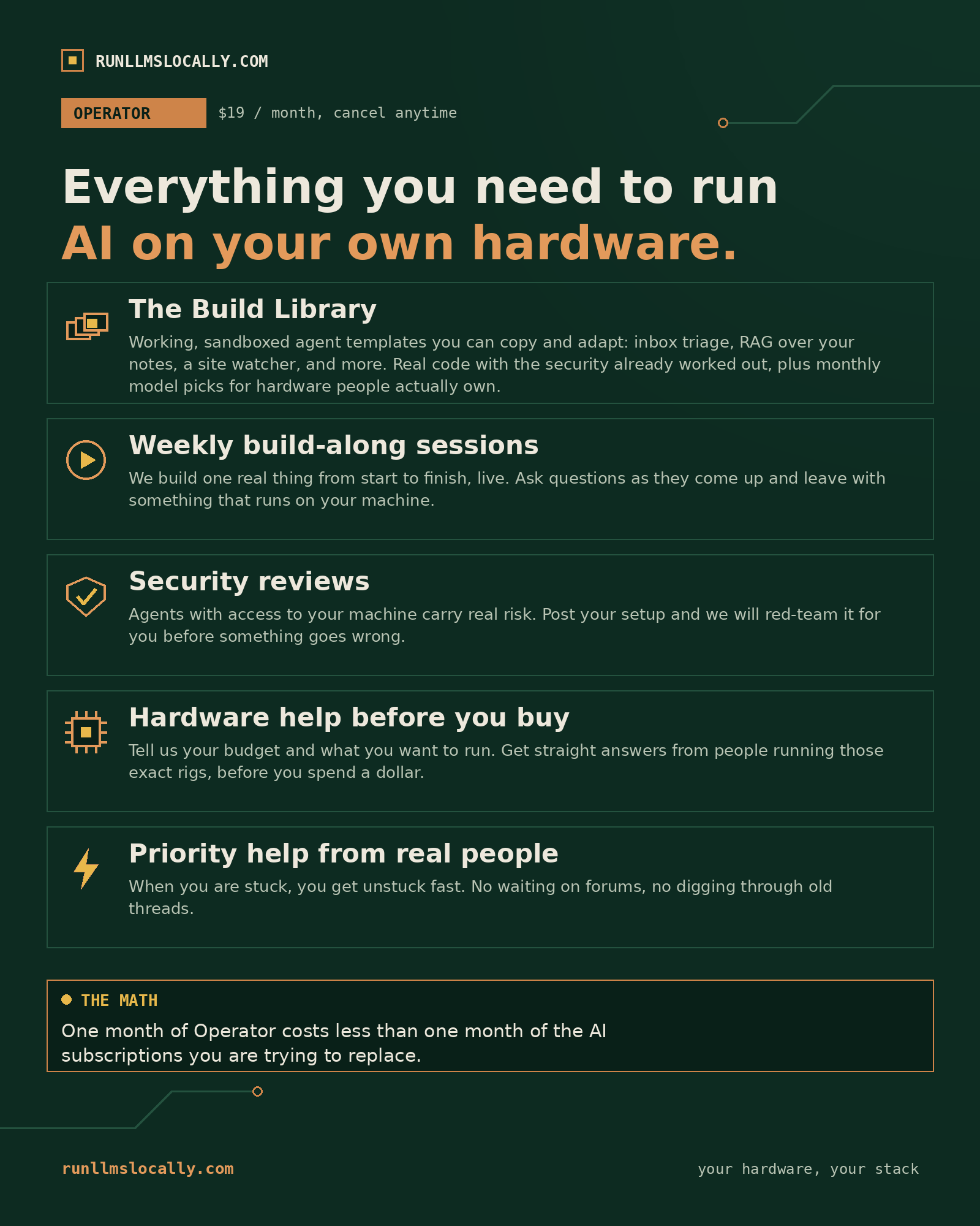 RunLLMsLocally - Operator