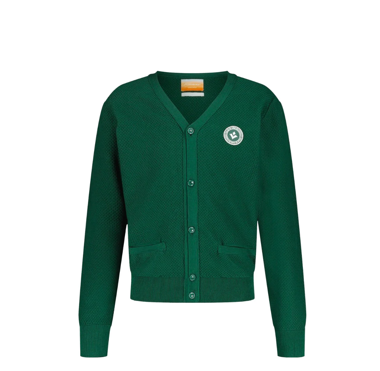 GREEN KNIT CARDIGAN