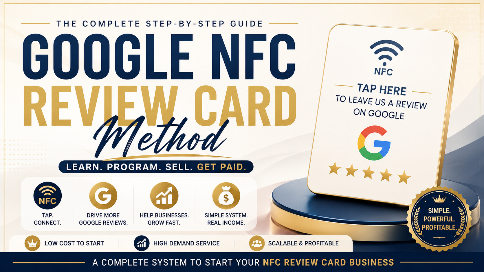 Google Review Card Method: Make Your First $5K/Month